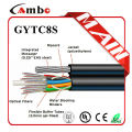 Shenzhen factory steel armored multi pairs SM/MM fiber optic cable fibre optic cables armoured